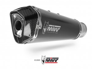 Silencer MIVV DELTA RACE Black Stainless Steel