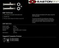 Handlebar mounting kit EASTON EXP TH 75 11.9 EXP