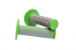 Motocross supersoft grip MOTION STUFF Grey/Green