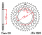 Rear ALU sprocket JT 41)T, nt((520 Crni