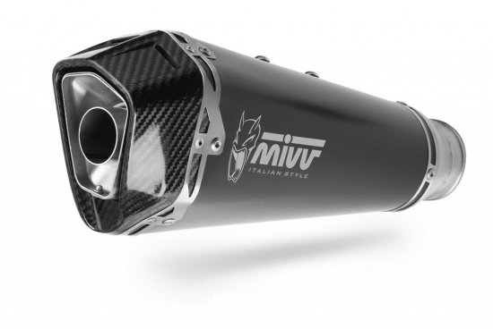 Silencer MIVV K.053.LDRB DELTA RACE Black Stainless Steel