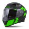Full face helmet CASSIDA INTEGRAL 3.0 ROXOR black matt/ green/ grey 2XL