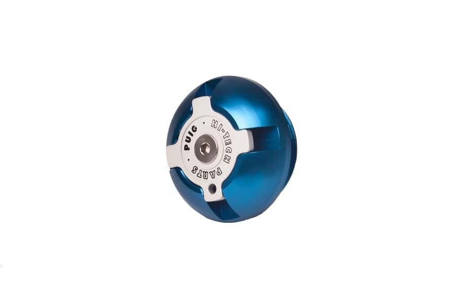 Plug oil cap PUIG 6777A plavi M25x1,5