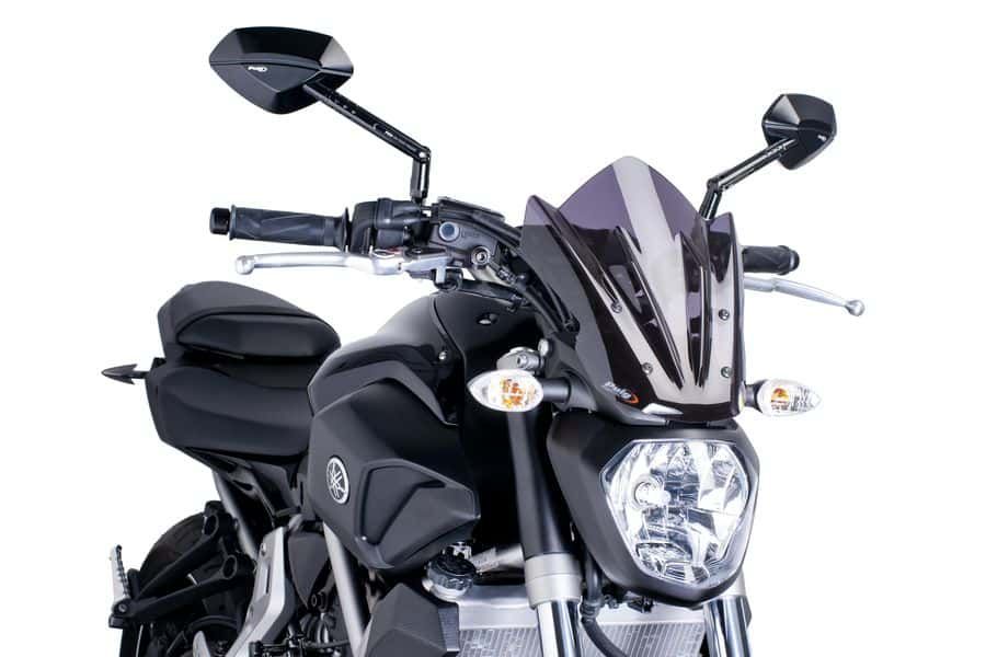 Windshield PUIG 7015F NEW. GEN SPORT dark smoke