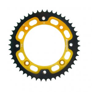 Rear sprocket SUPERSPROX RST-898:46-GLD STEALTH zlato 46T, 428