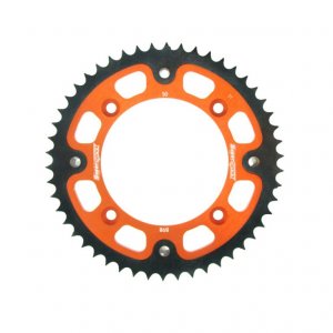 Rear sprocket SUPERSPROX RST-898:50-ORG STEALTH orange 50T, 428