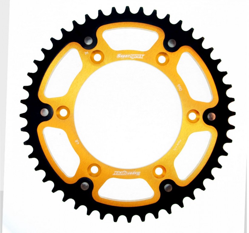 Rear sprocket SUPERSPROX RST-990:48-GLD STEALTH zlato 48T, 520