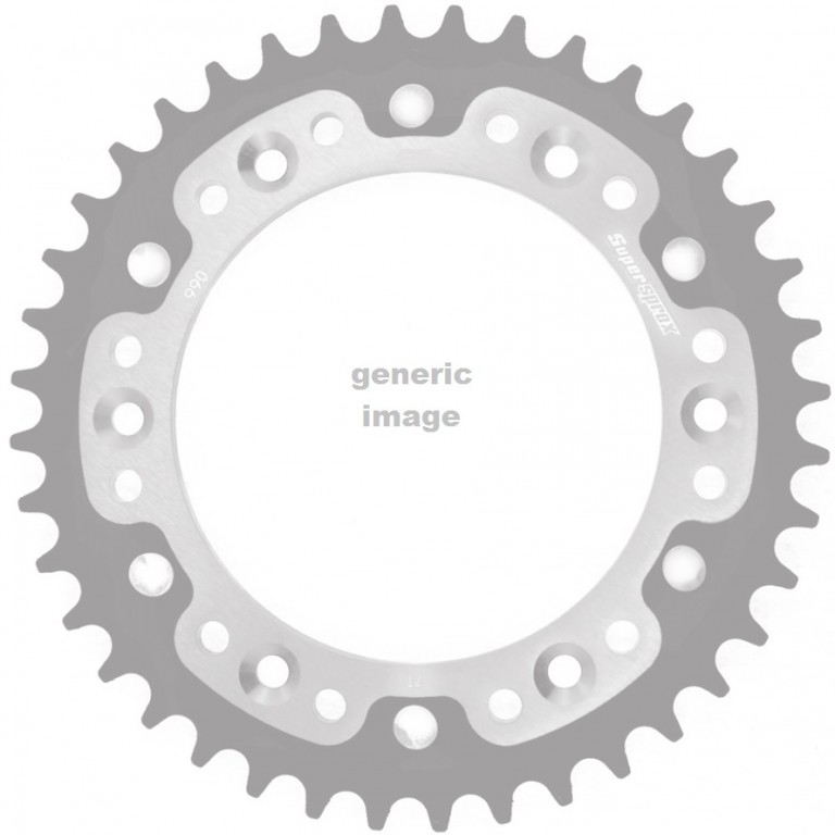 Rear sprocket SUPERSPROX RST-990:51-SLV STEALTH silver 51T, 520