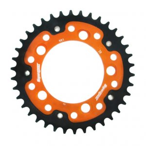 Rear sprocket SUPERSPROX RST-991:38-ORG STEALTH orange 38T, 525