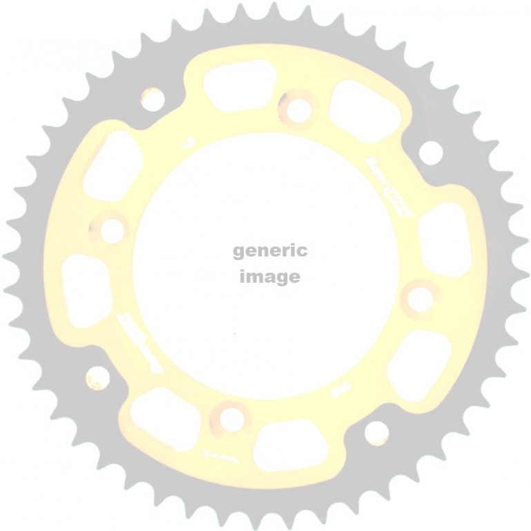 Rear sprocket SUPERSPROX RST-998:53-GLD STEALTH zlato 53T, 428