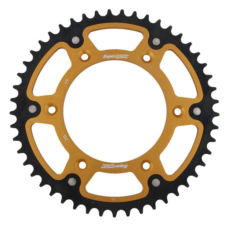 Rear sprocket SUPERSPROX RST-210:49-GLD STEALTH zlato 49T, 520