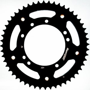 Rear sprocket SUPERSPROX RST-457:52-BLK STEALTH Crni 52T, 420