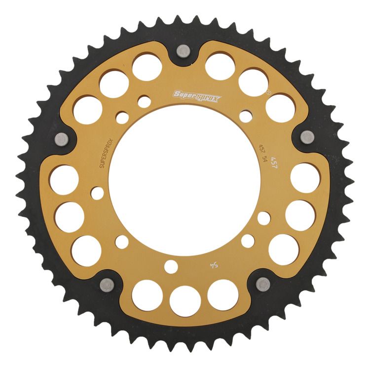 Rear sprocket SUPERSPROX RST-457:54-GLD STEALTH zlato 54T, 420