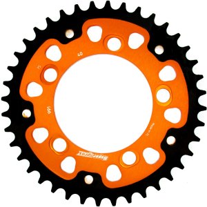 Rear sprocket SUPERSPROX RST-991:40-ORG STEALTH orange 40T, 525