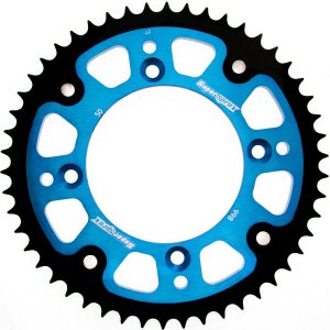 Rear sprocket SUPERSPROX RST-998:50-BLU STEALTH plavi 50T, 428