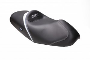 Comfort seat SHAD black/white, grey/blue seams