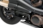 Footpegs support CUSTOMACCES SOP002N COMBO Crni
