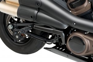 Footpegs support CUSTOMACCES COMBO Crni