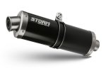 2 BOLT-ON STORM S.005.LX2B OVAL Steel black