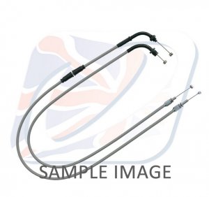 Throttle cables (pair) Venhill H02-4-127-GY featherlight grey