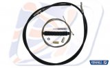 Clutch cable kit Venhill U01-1-201 Crni