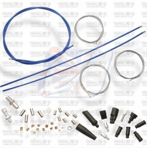 Universal throttle cable kit Venhill U01-4-125-BL plavi