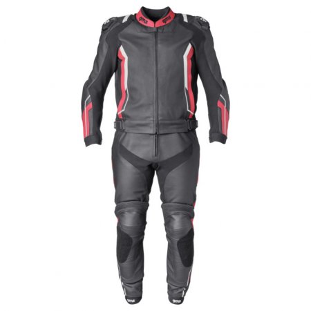 2pcs leather suit GMS ZG70000 GR-1 black-red-white 50H